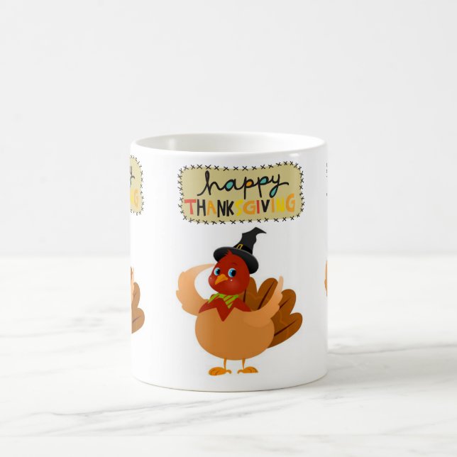 Bon thanksgiving Day Mugs (Centre)