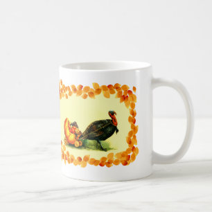 bon thanksgiving. Mug cadeau de style vintage
