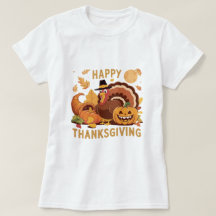 Bon thanksgiving T-shirt de récolte d'automne