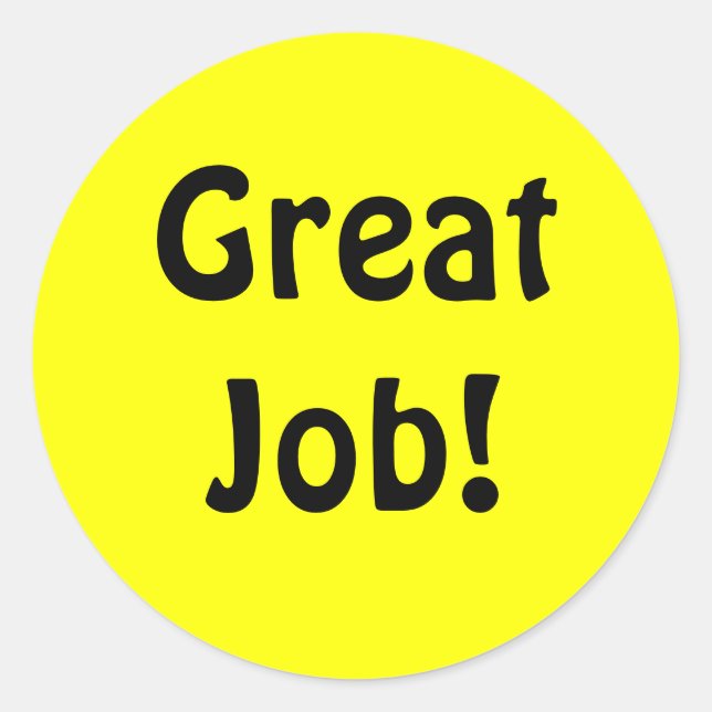 Bon Travail ! autocollant REward (Devant)