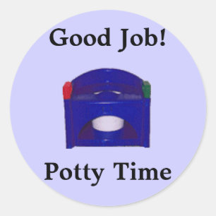 Bon Travail ! Stickers Potty Time