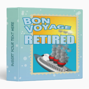 Bon Vogage Retired Avery Binder