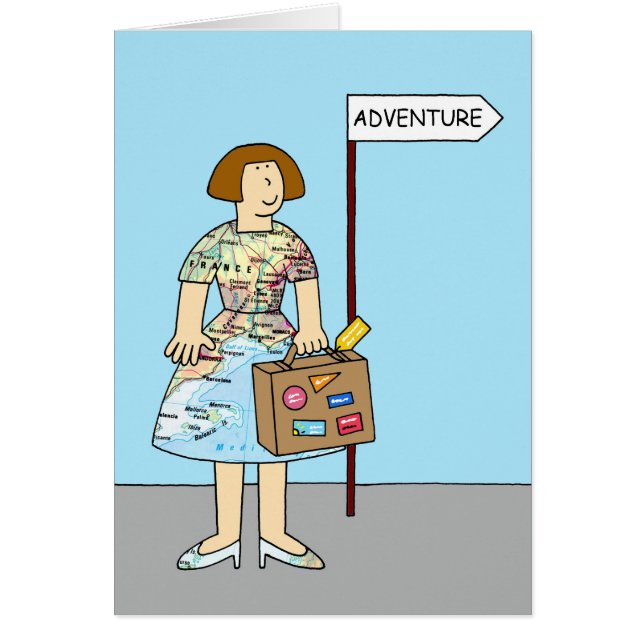 Bon voyage aventure pour elle (Devant)