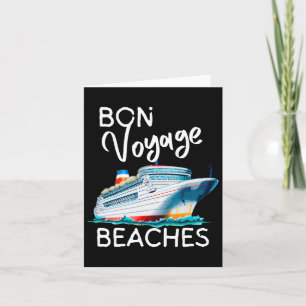 Bon Voyage Beaches Graphic Cruise Ship Graphic For Card