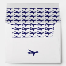 Bon Voyage Blue Airplanes