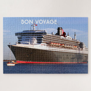 Bon Voyage: Cruise Ship 2, Queen Mary 2 Jigsaw Puzzle