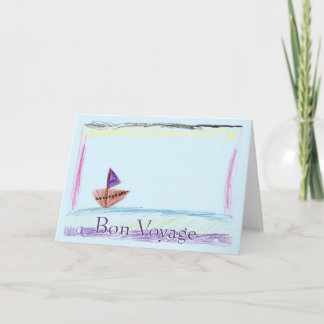 Bon Voyage Greeting Card