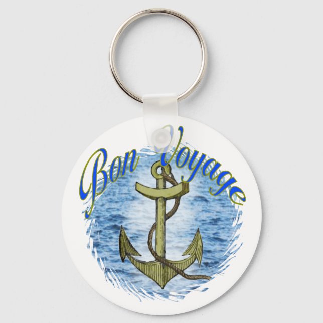 Bon Voyage Keychain (Front)
