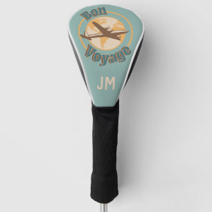 Bon Voyage Let's travel the world design Golf Head Cover