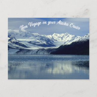 Bon Voyage on your Alaska Cruise Greeting Postcard