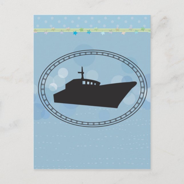 Bon Voyage Postcard (Front)
