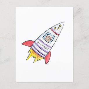 Bon Voyage Postcard
