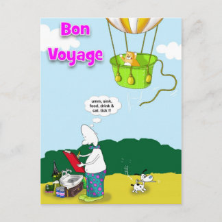 bon voyage_ postcard