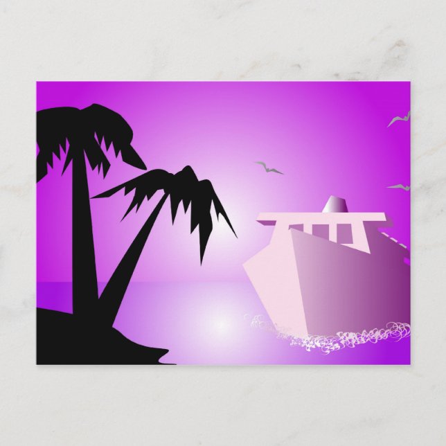 Bon Voyage Postcard (Front)