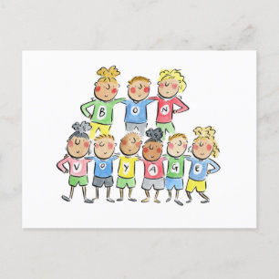Bon Voyage Postcard