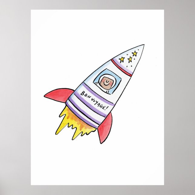 Bon Voyage Poster (Front)