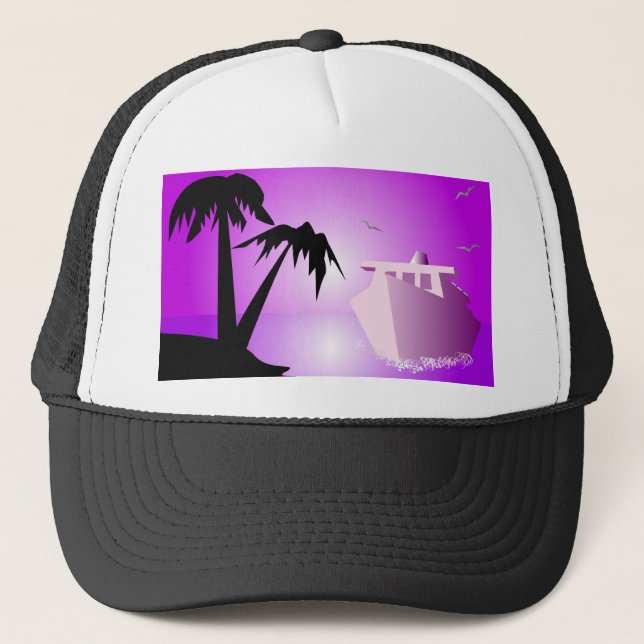 Bon Voyage Trucker Hat (Front)
