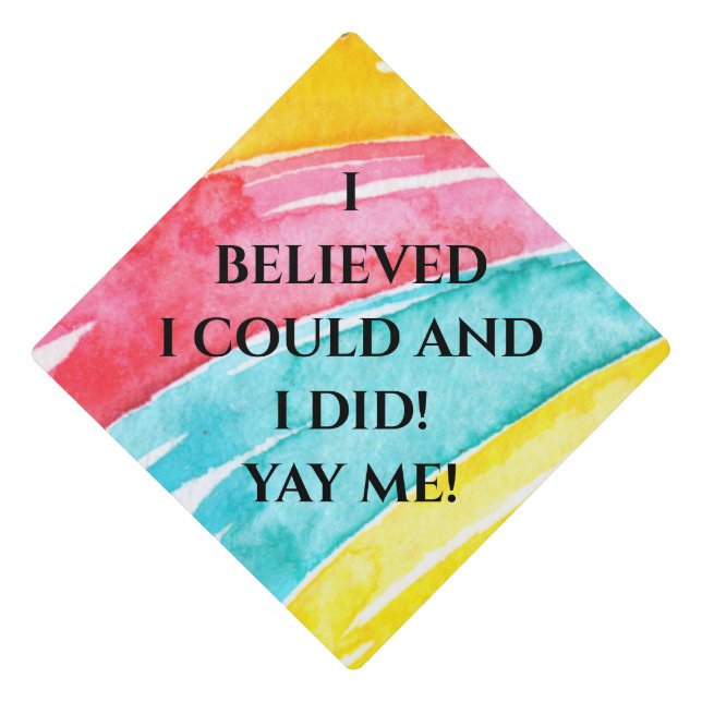 Bona Fide Lady Justice Law Degree Graduation Cap T (Front)