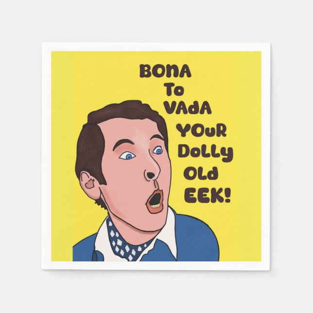 Bona to vada mug napkin (Front)