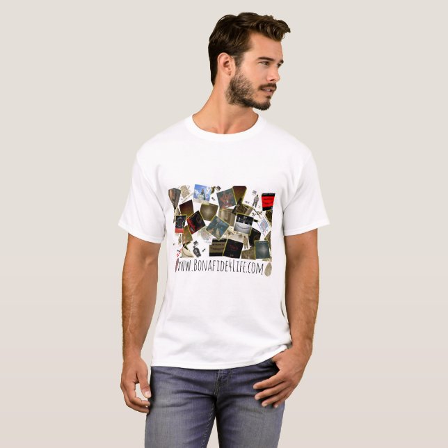 Bonafide4Life.com 'The Albums' T-Shirt (Front Full)