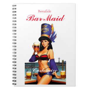 Bonafide Bar Maid Thunder_Cove  Notebook