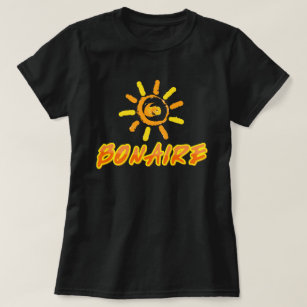 Bonaire bright yellow & orange T-Shirt