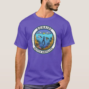 Bonaire Dutch Antilles Scuba Badge vintage T-Shirt