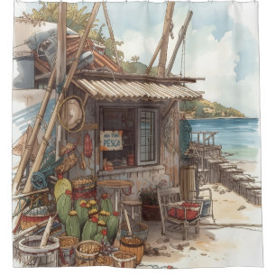 Bonaire fish shack