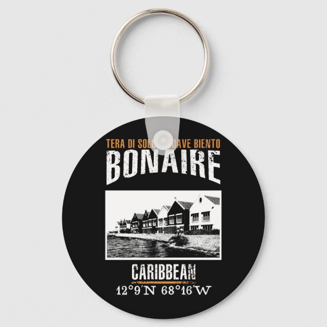 Bonaire Keychain (Front)