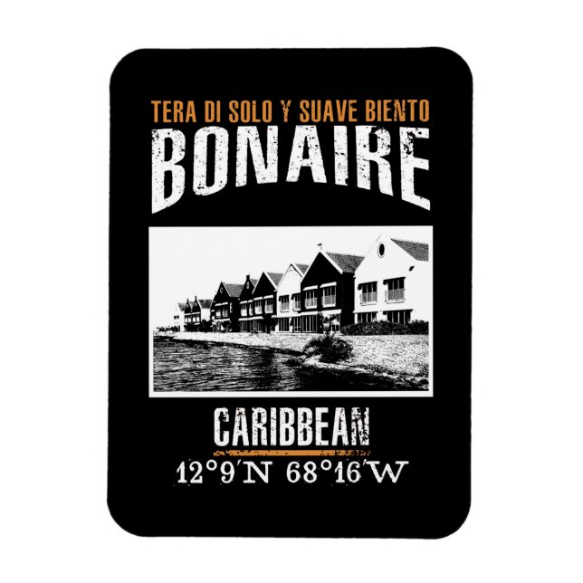 Bonaire Magnet (Vertical)