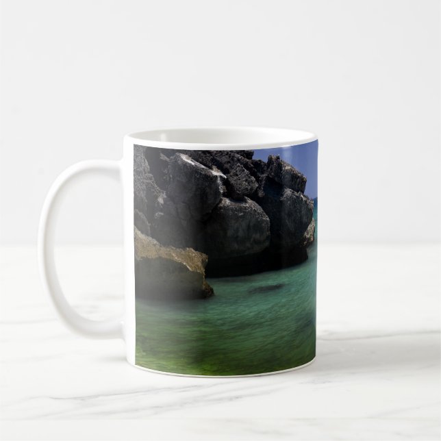 Bonaire Ocean Coffee Mug (Left)