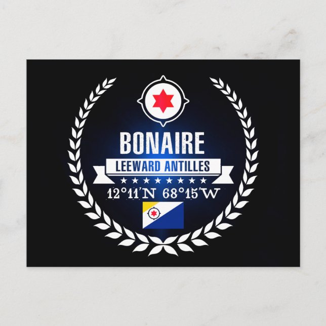Bonaire Postcard (Front)