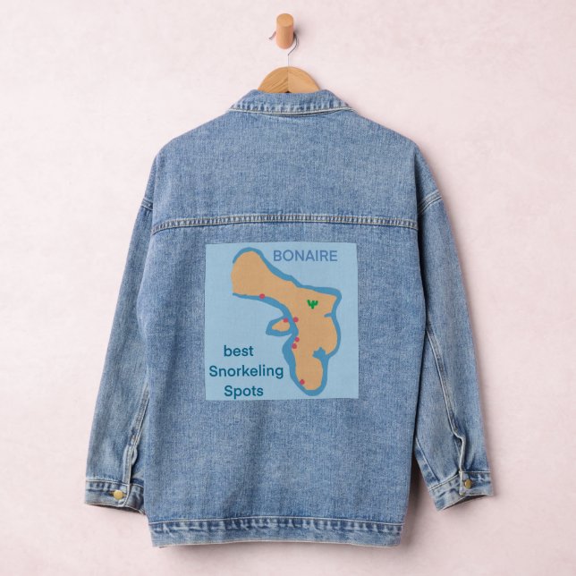 Bonaire snorkel sites denim jacket (Hangar)