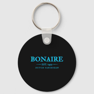 Bonaire Throwback Letter Mens Womens Abc Islands C Keychain