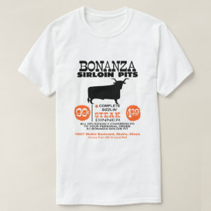 Bonanza Sirloin Pit, Skokie, Illinois. T-Shirt