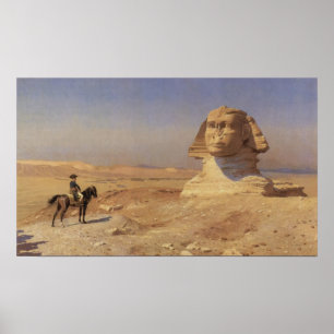 Bonaparte Before The Sphinx Poster