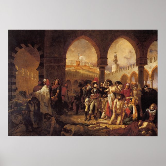 Bonaparte in Jaffa Poster (Front)