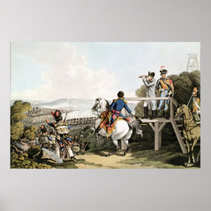 Bonaparte Just before his Flight Poster