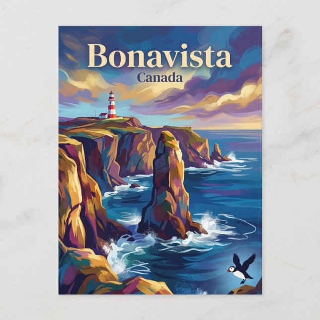 Bonavista Canada Postcard (Front)