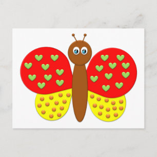 BonBon Fantasy Butterfly's Postcard