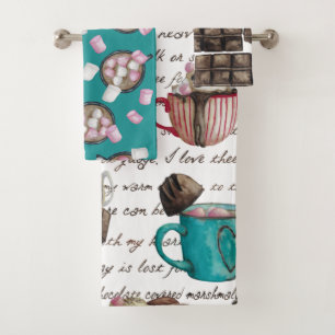 Bonbons chocolat chaud et défiler l'hiver