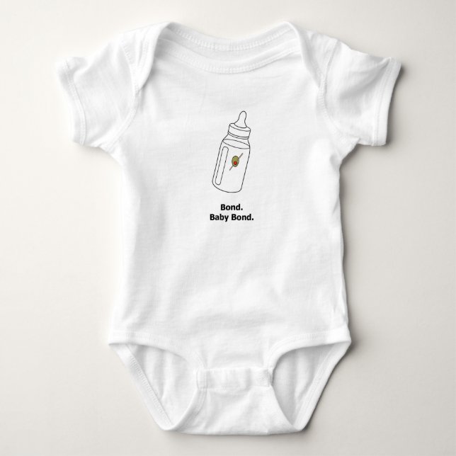 Bond. Baby Bond. Bodysuit (Front)