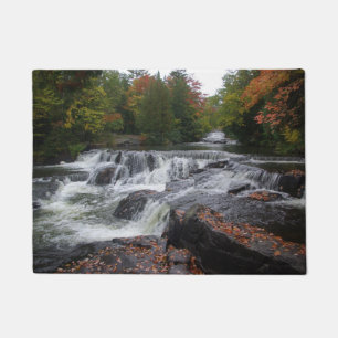 Bond Falls Cascades door mat