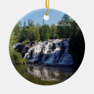 Bond falls ornament