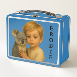 Bond of the Wild and Innocent (Koala)  Metal Lunch Box