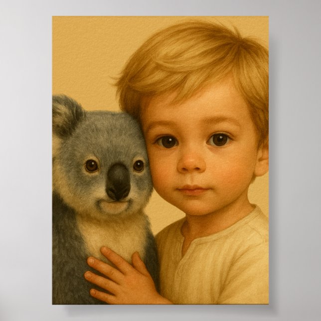 Bond of the Wild and Innocent (Koala) Poster (Front)