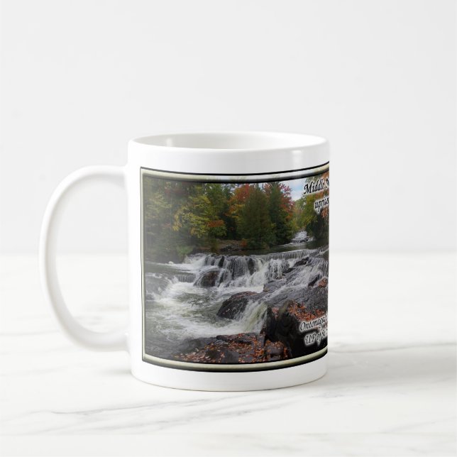 Bond River Cascades mug (Left)