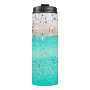Bondi Beach aerial view on a perfect summer day wi Thermal Tumbler