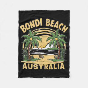 Bondi Beach Australia  Fleece Blanket