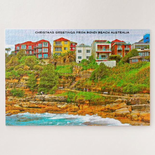 Bondi Beach Australia Jigsaw Puzzle (Horizontal)